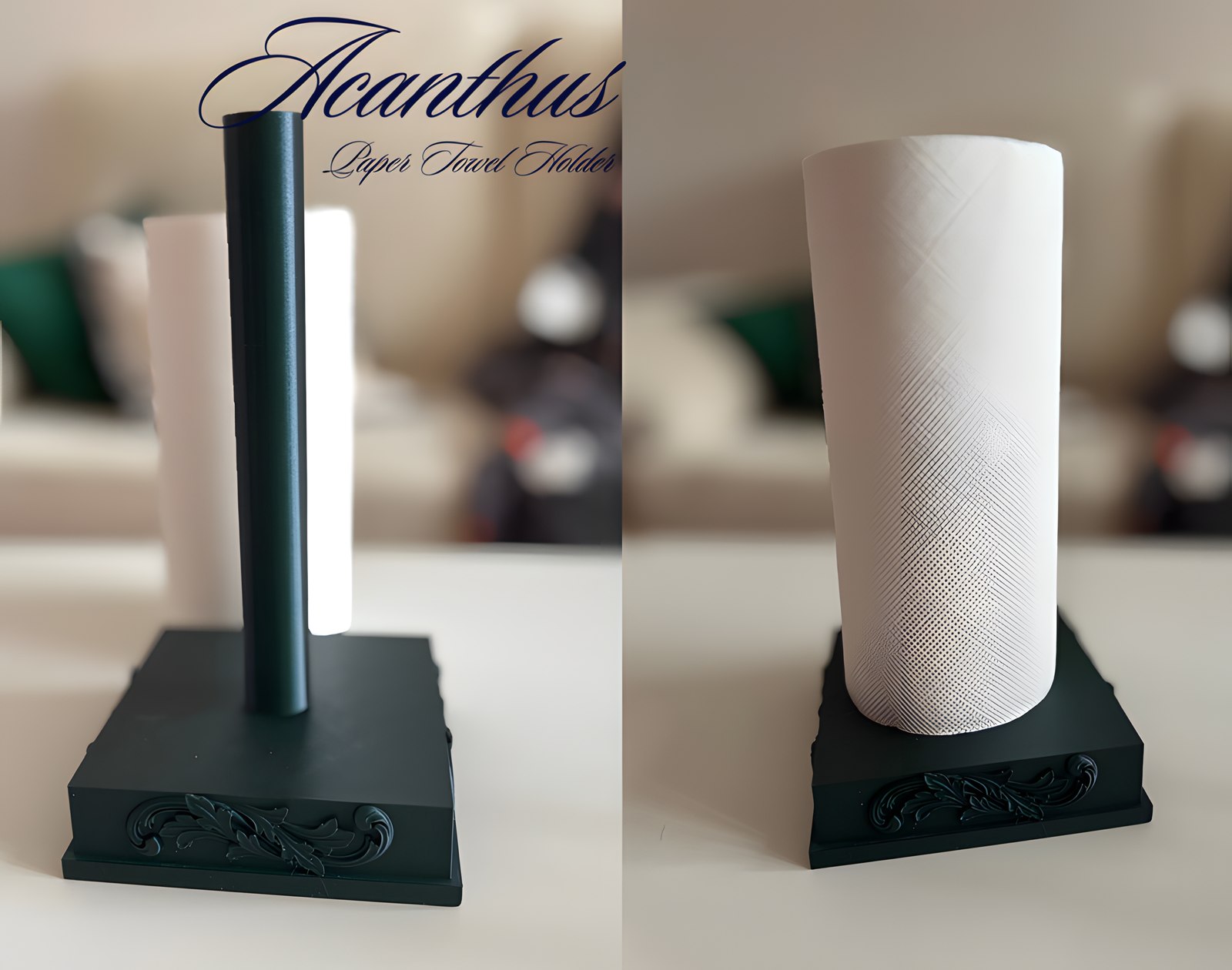 Acanthus Paper Towel Holder