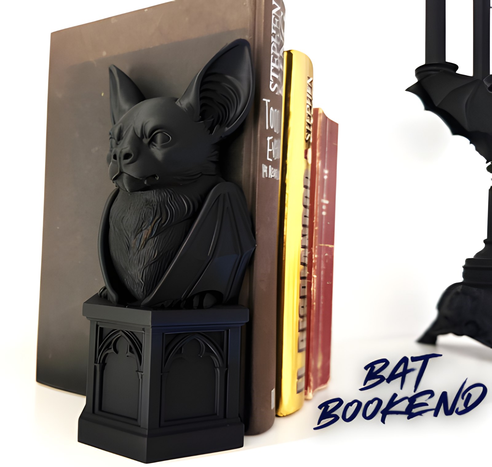 Bat Bookend