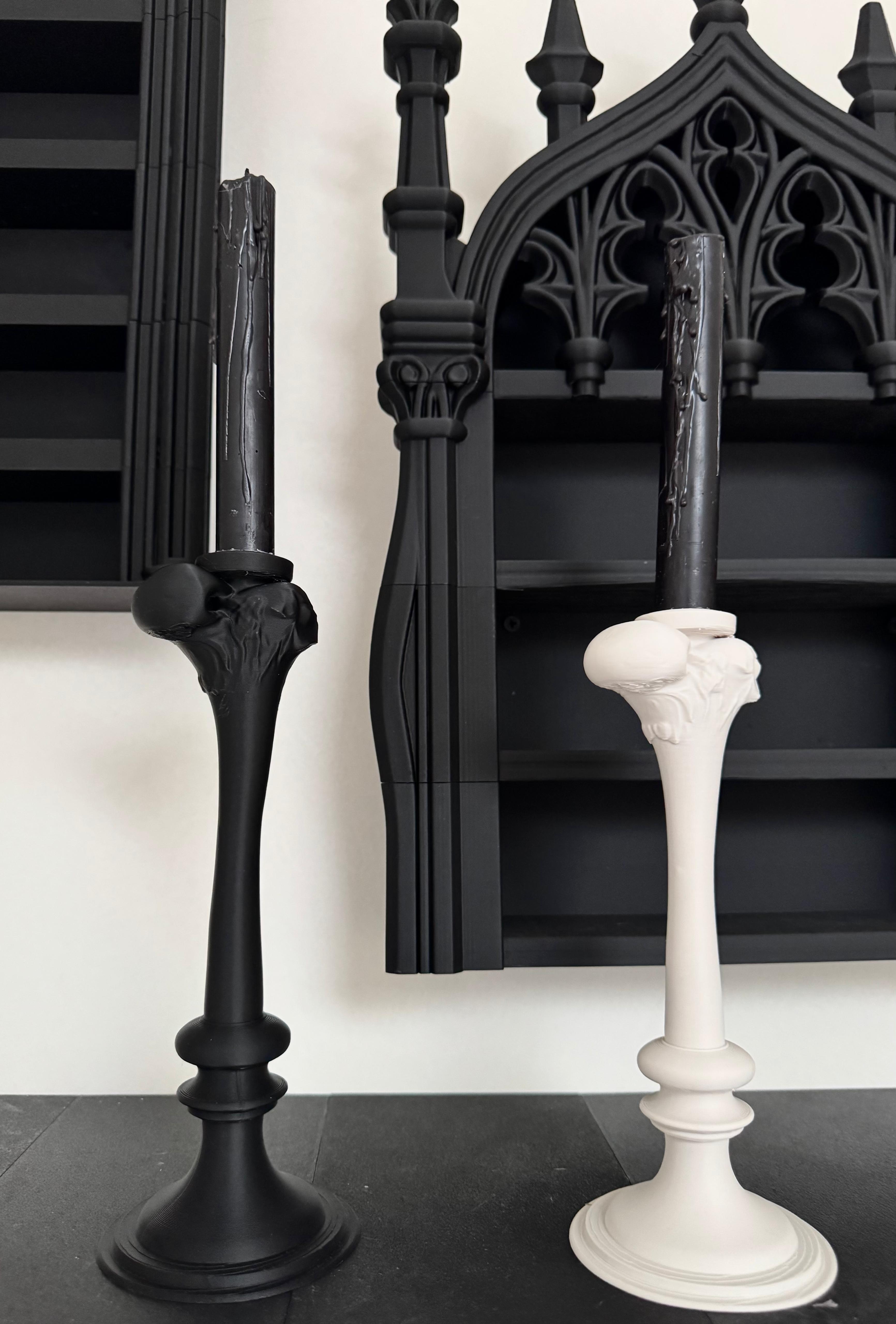 Bone Candle Holder