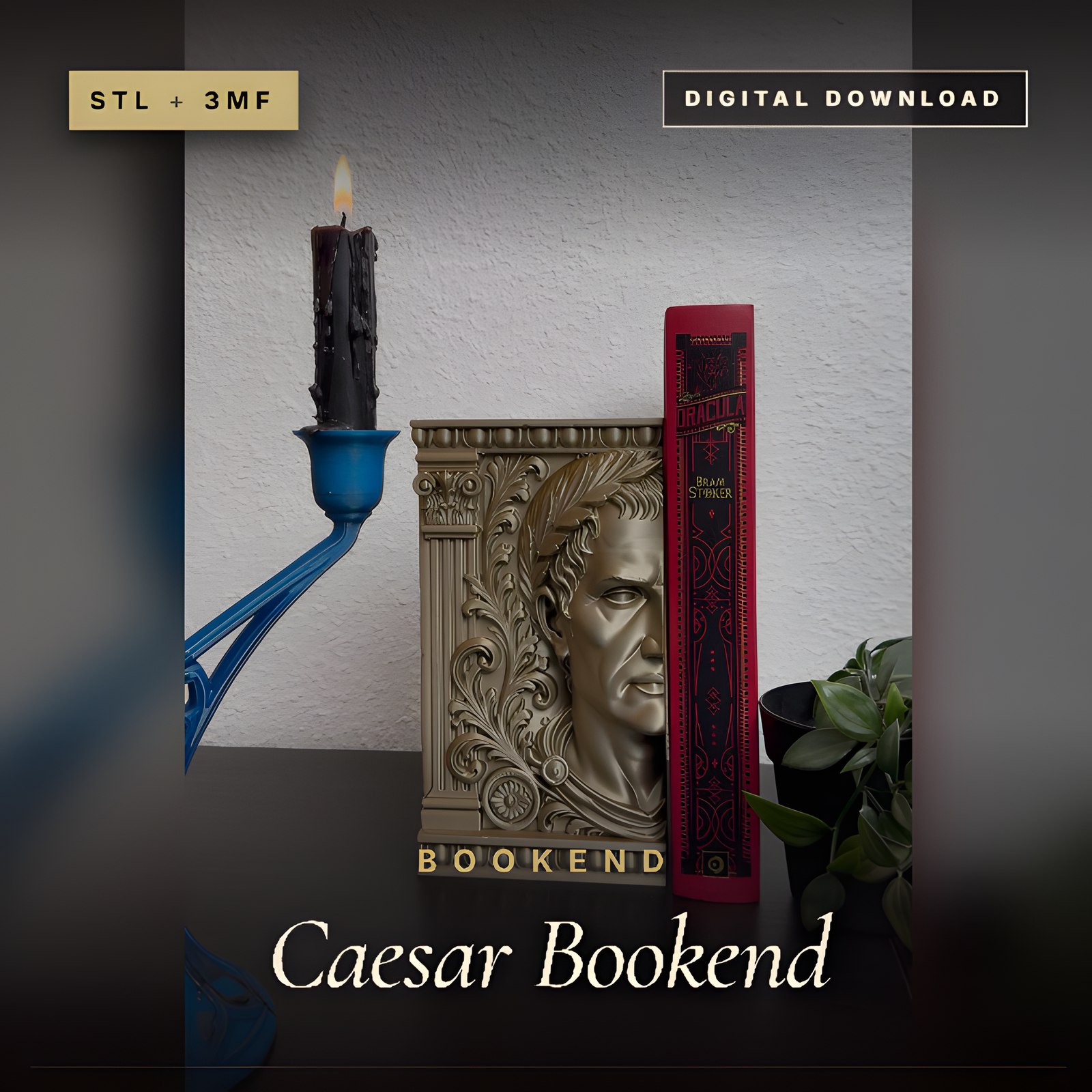 Caesar Bookend
