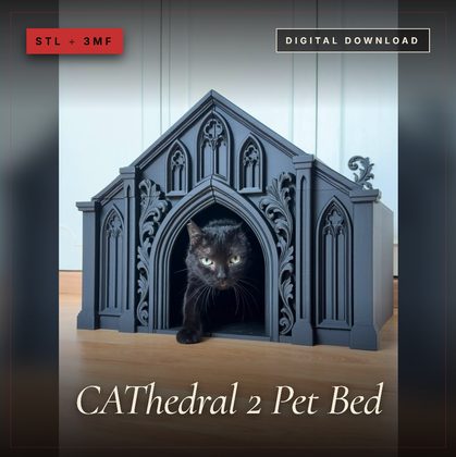 Cathedral Pet Bed 2
