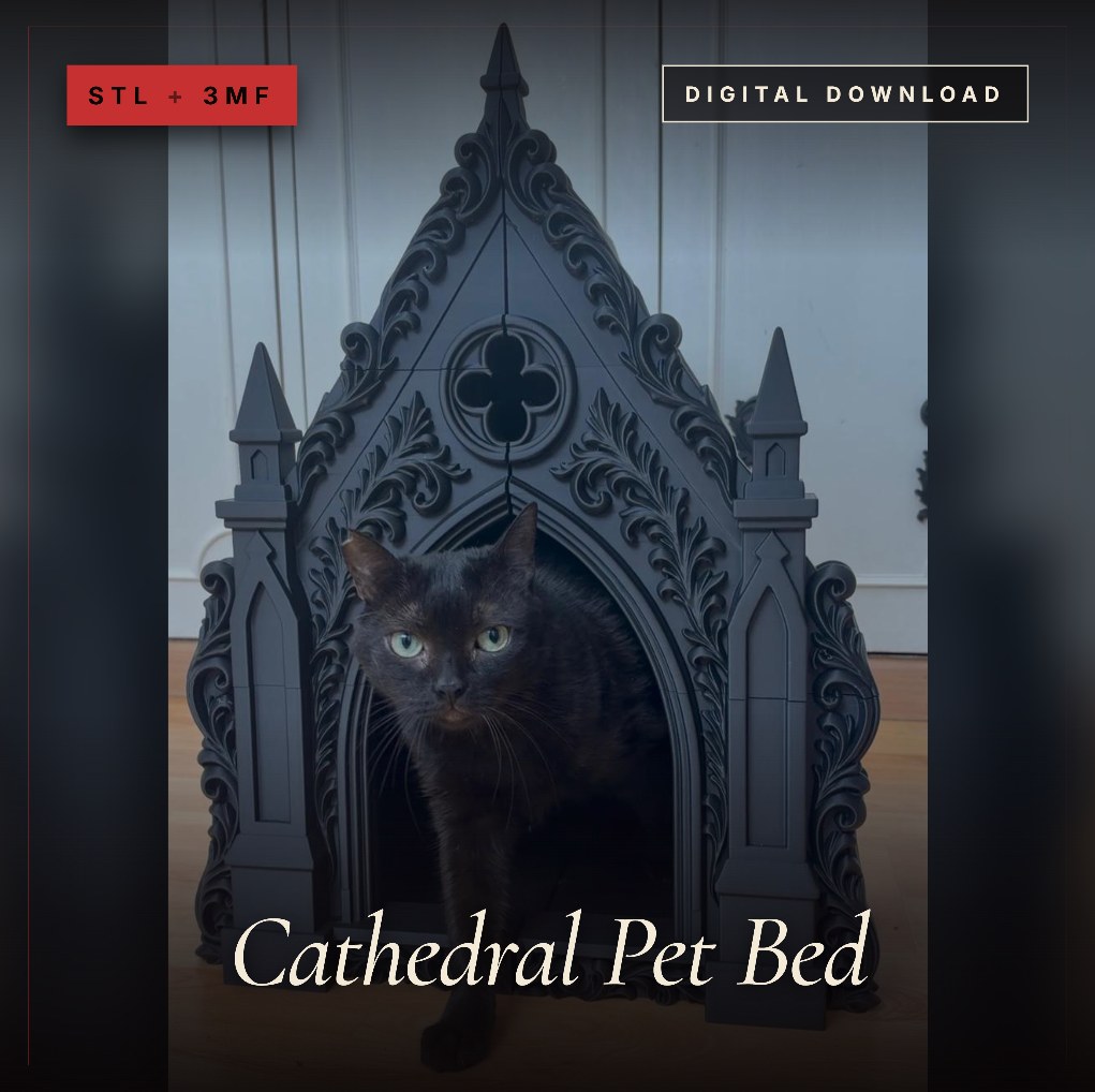 Cathedral Pet Bed