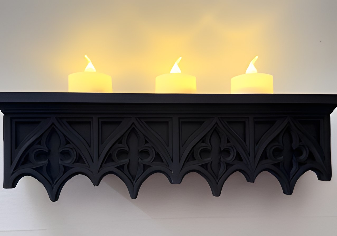 Cathedral Wall Shelf