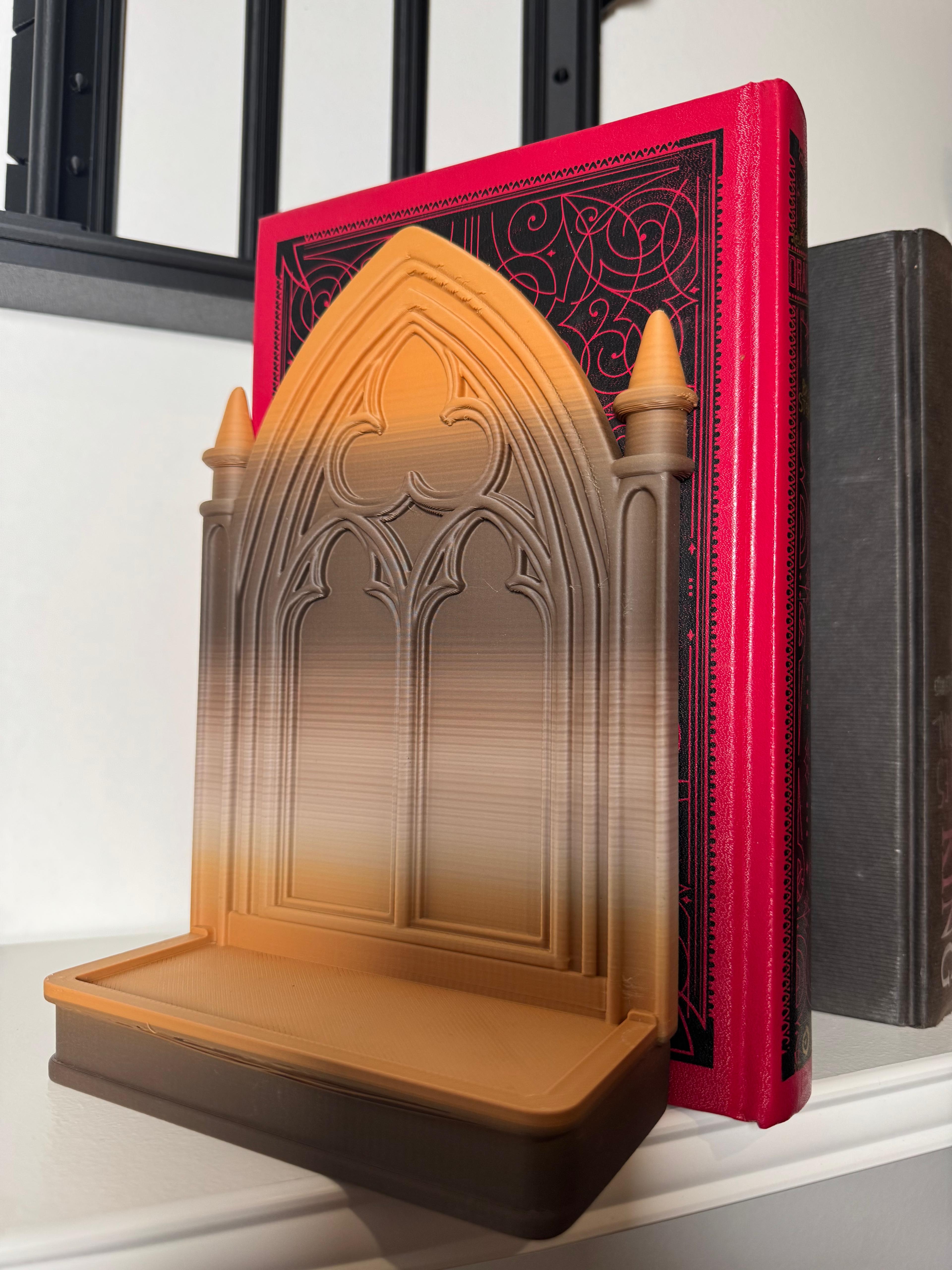Cathedral Window Bookend