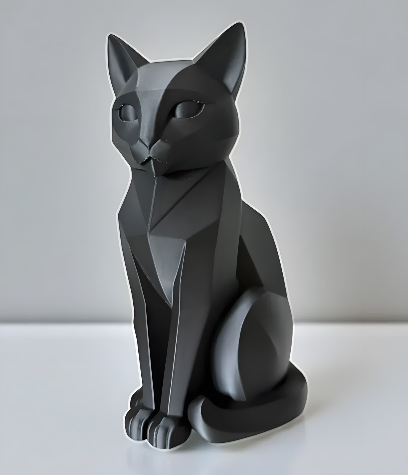 Cat Statue Decor