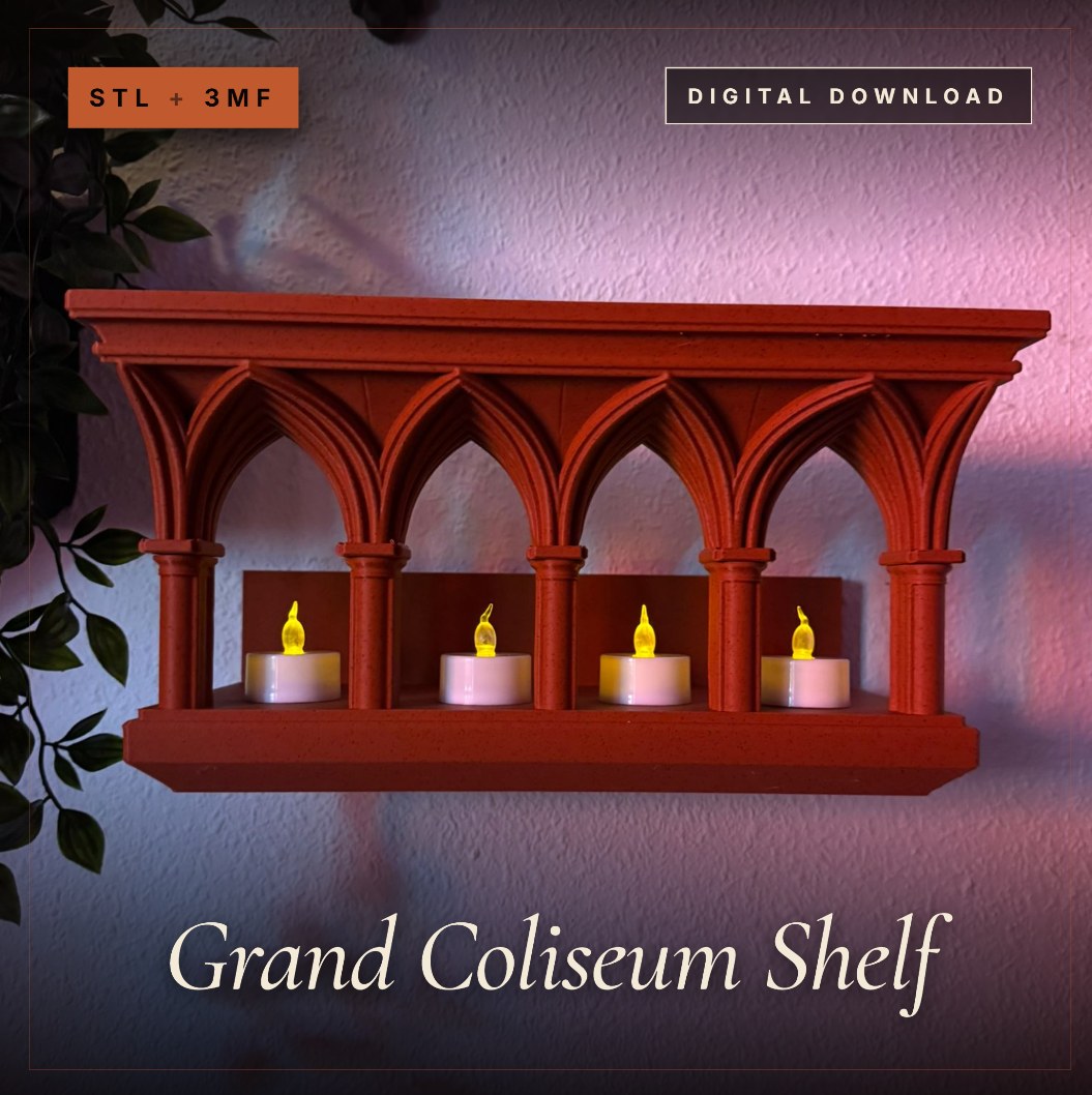 Grand Coliseum Shelf