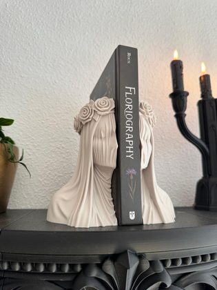Silent Bride Bookends