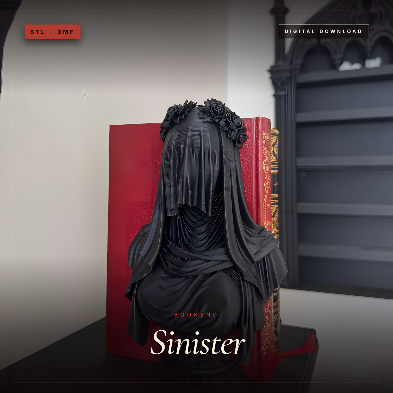 Sinister Bookend